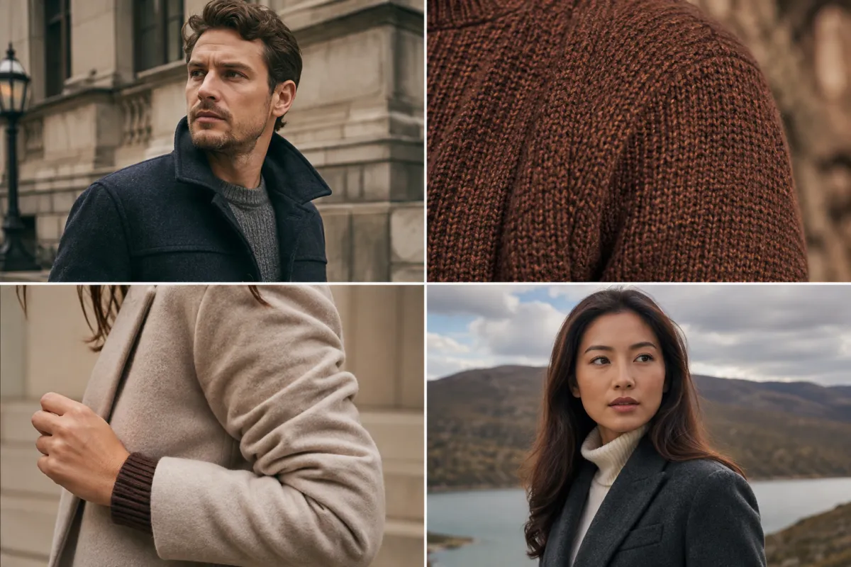 A visual quality checklist for an AI clothes changer, separating fabric texture, sleeve edges, face preservation, and background continuity