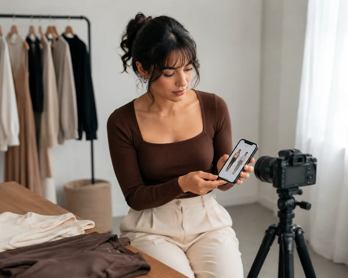 How Creators Preview Outfits for Reels, TikToks, and Thumbnails