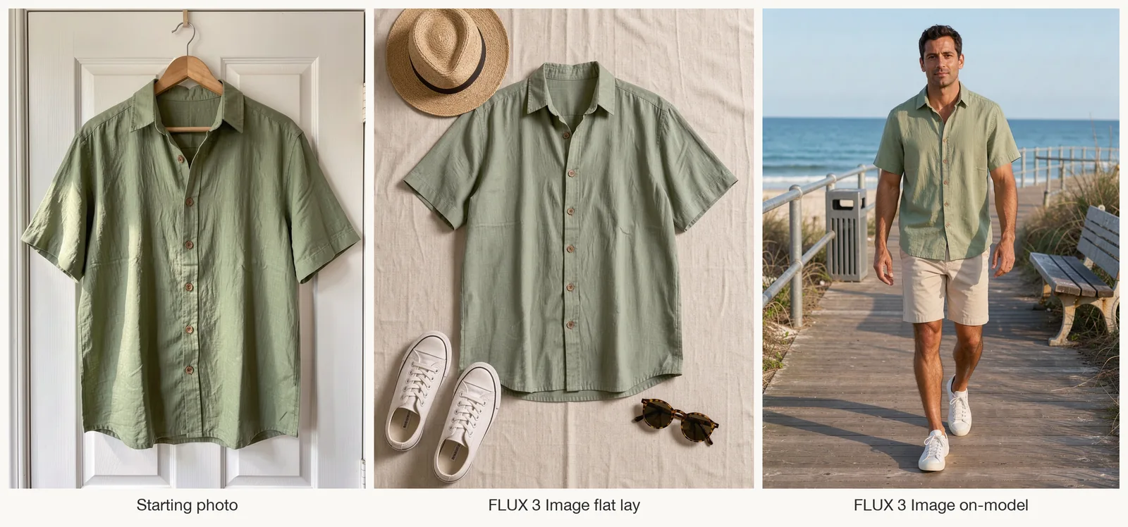 Flat Lay Clothing Photos with AI: From Layout to Try-On